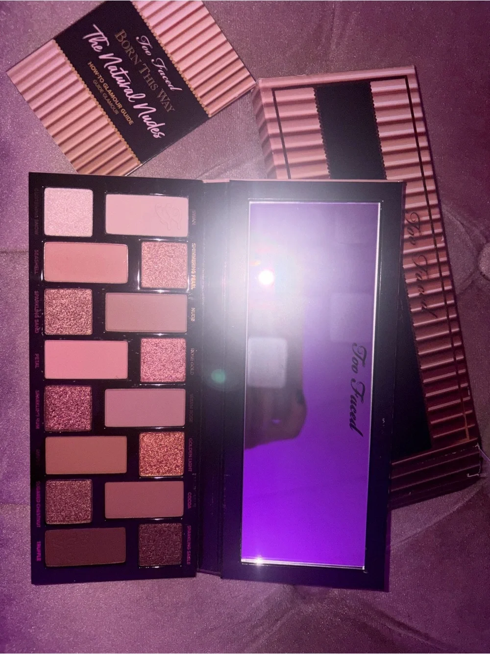 Too Faced The Natural Nudes Eyeshadow Palette - Pink Rose Packaging